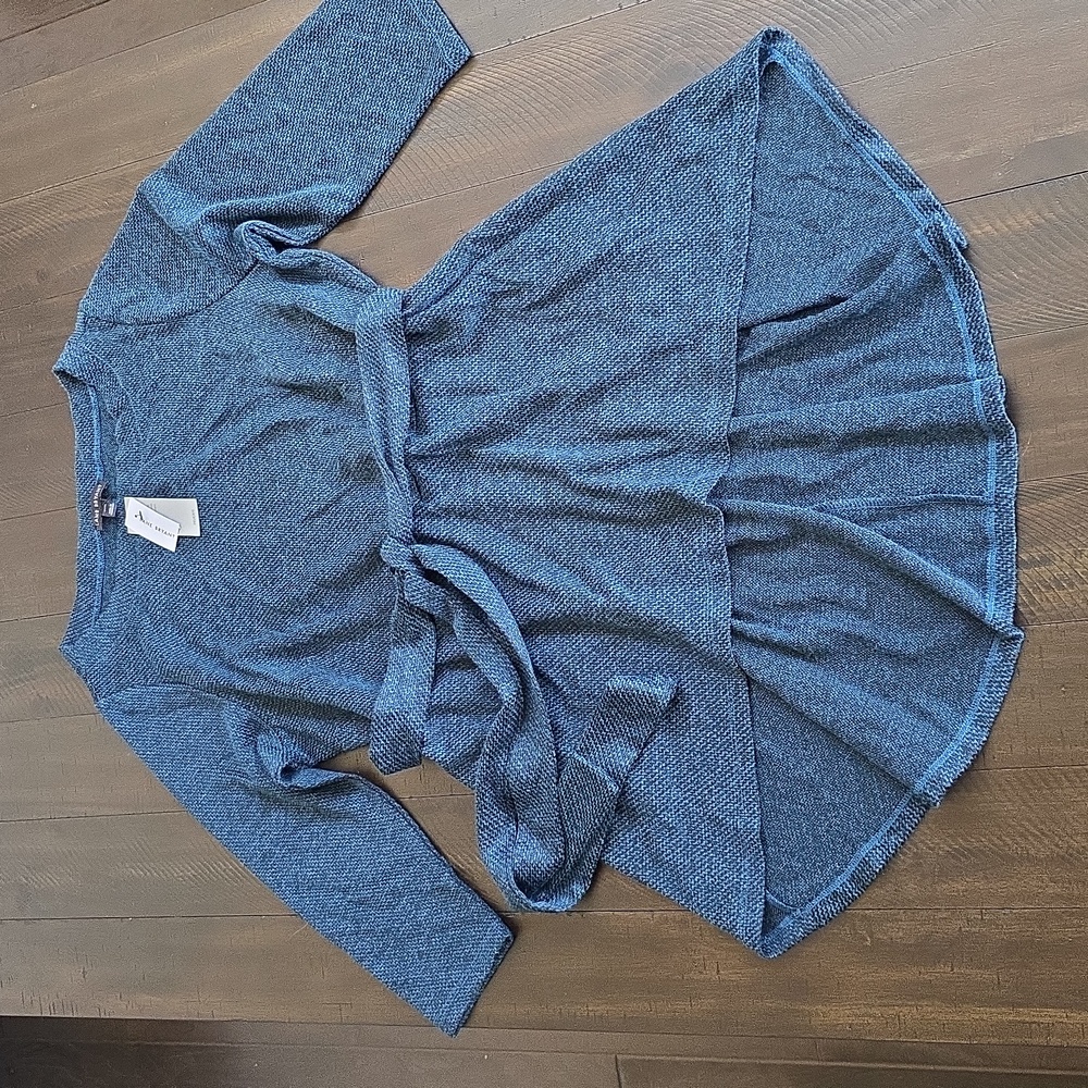 NWT Lane Bryant High-Low Boat Neck Teal Tunic 3/4 Sleeve, Plus Size 14/16